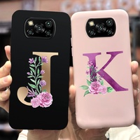 Dla Xiaomi Poco X3 NFC przypadku miękkiego silikonu TPU śliczne list tylna pokrywa dla Xiaomi Poco X3 Pro zderzak PoxoX3 NFC przypadki telefonów 6.67'' 1
